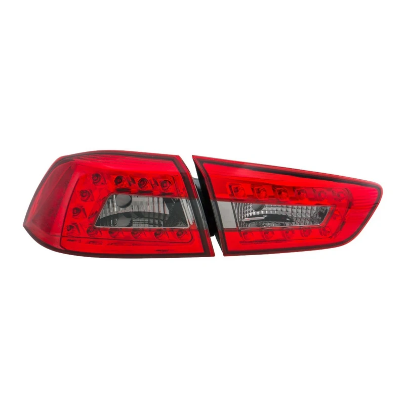 Mitsubishi Lancer X 07 17 Eagle Eyes фонари задние Audi стиль Q5 светодиодные