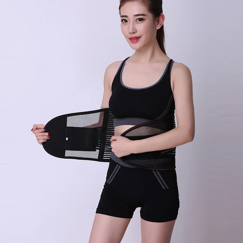 Дышащий поясничный корсет медицинский пояс для спины поддержка позвоночника