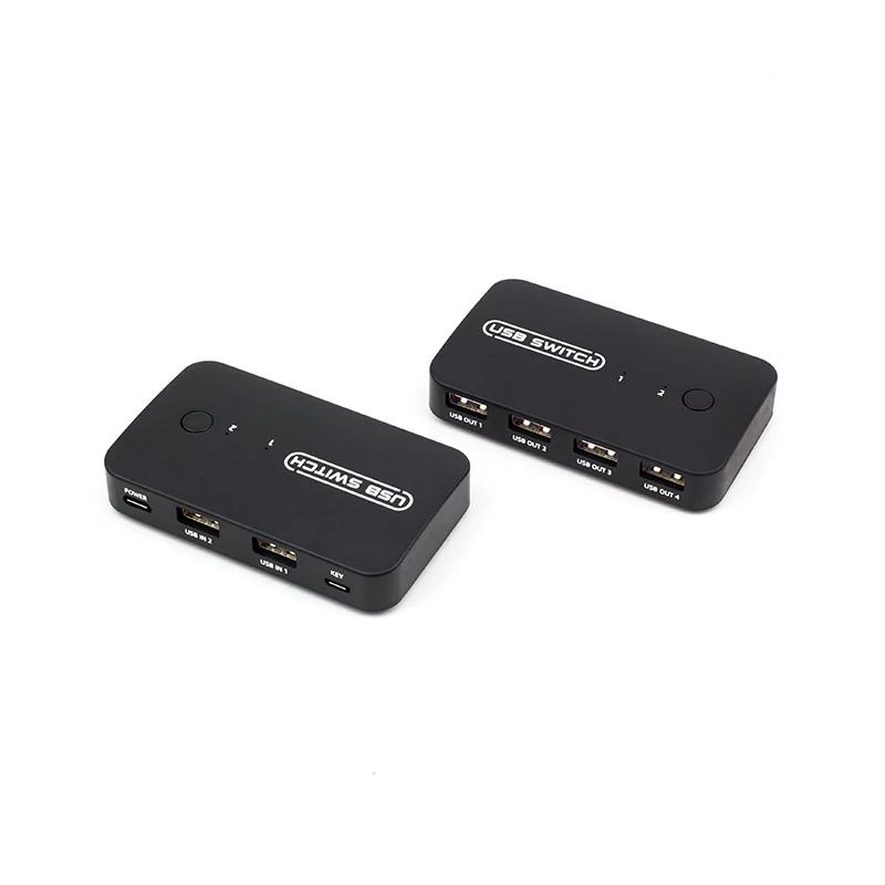 USB KVM-переключатель для U-диска клавиатуры мыши принтера Xiaomi Mi Box 2 в 4 Out разделитель