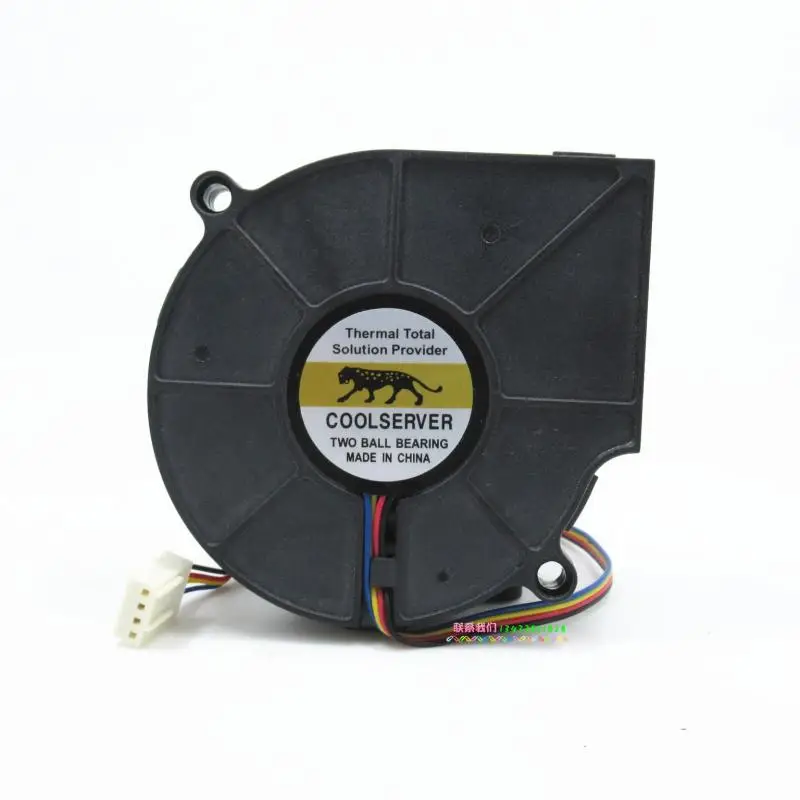 Кулер для сервера ЦП B127515BU, 12 В постоянного тока, 7515 А, 7 см,