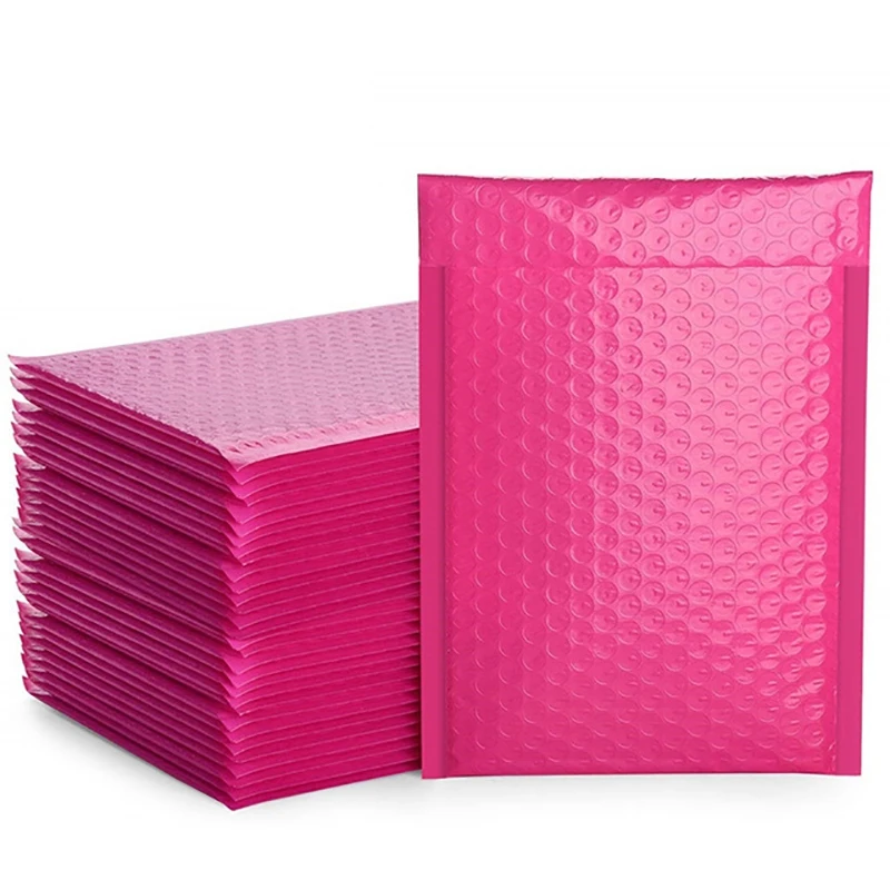 

50Pcs/Lot Foam Envelope Bags Self Seal Mailers Padded Envelopes with Bubble Mailing Bag Packages Bag