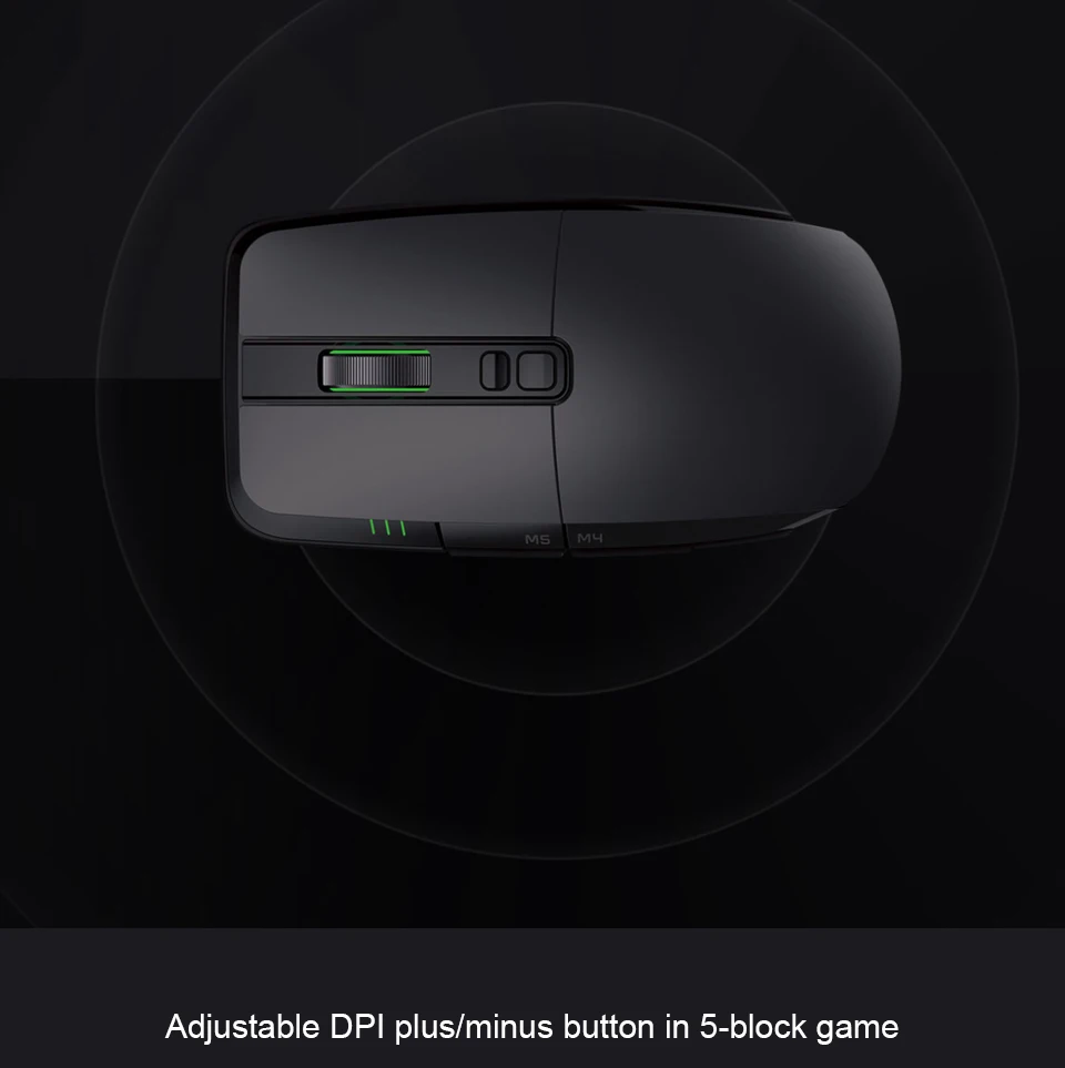 Xiao mi игровая мышь Портативный Usb/беспроводной 2,4 ГГц двойной режим 7200 точек/дюйм 6 кнопок RGB игровая мышка со светодиодной подсветкой MacOS компьютерный геймер mi ce mi Home