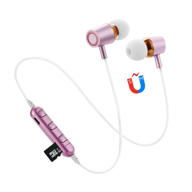 BGreen bluetooth-наушники для фитнеса Упражнения гарнитура Bluetooth Встроенный MP3 плеер