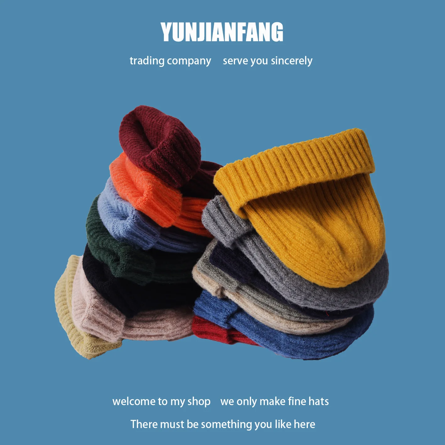 

Pure Colour Skullies Beanies For Knitting Autumn Winter Warm Solid Color White Girl High Quality Outdoor Fashion