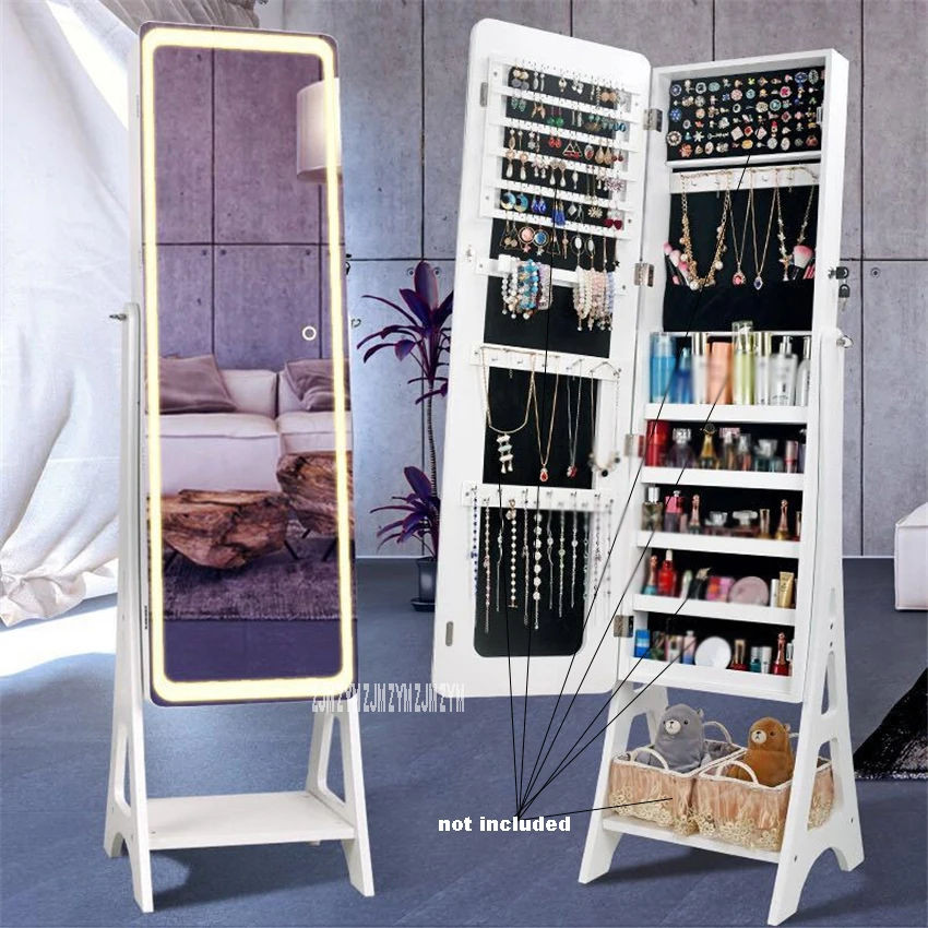 Умный шкаф многофункциональный стеклянный со светодиодный подсветкой|Зеркала