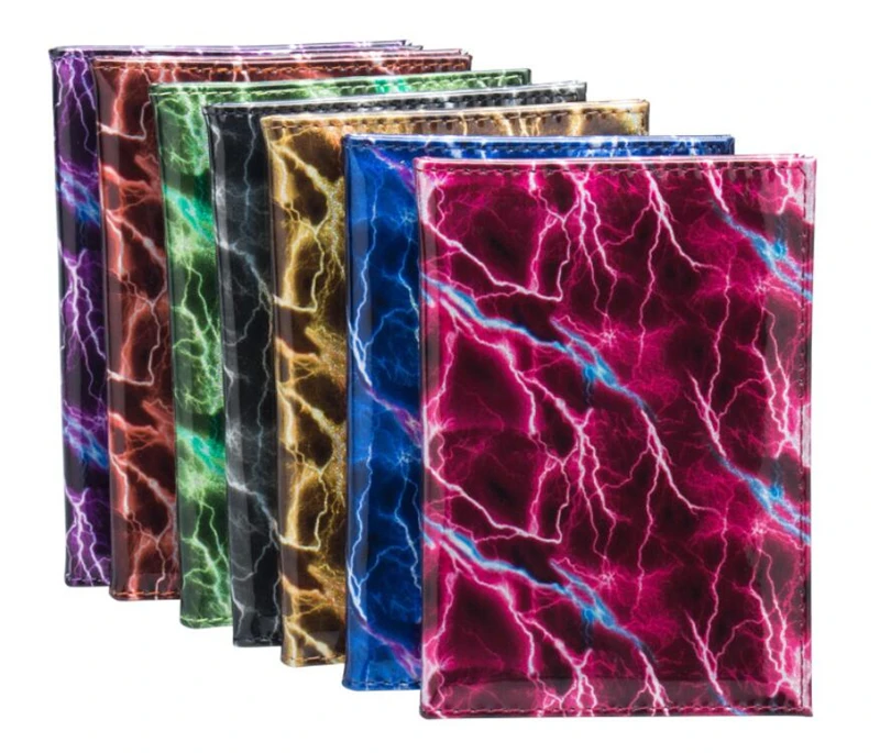 

Cool Lightning Pattern Passports Cover Smooth Pu Leather Passport Cover Women Passport Holder Travel Covers For Passports Case