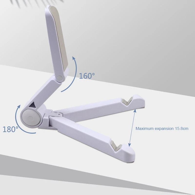 

Universal Foldable Phone Tablet Stand Holder For IPhone IPad Mini Air Adjustable Desktop Mount Stand Tripod Table Desk Support