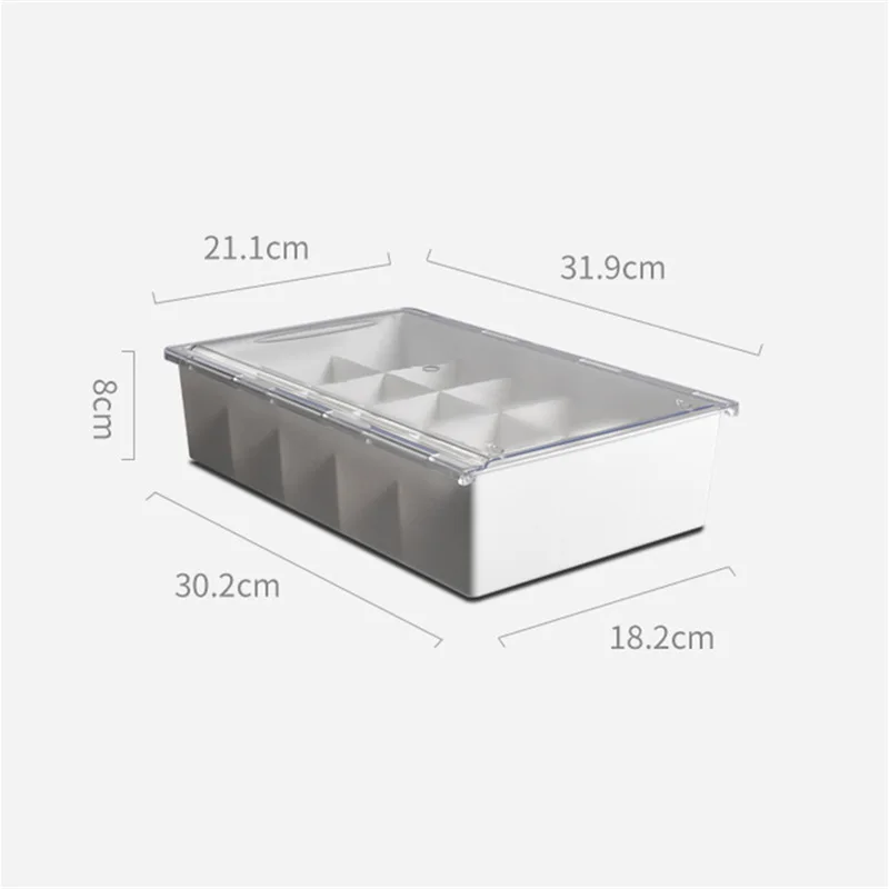 

Household Underwear Socks Storage Box with Dustproof Lid Wall-mounted Drawer Type Plastic Underwear Socks Organizer Clothing Box