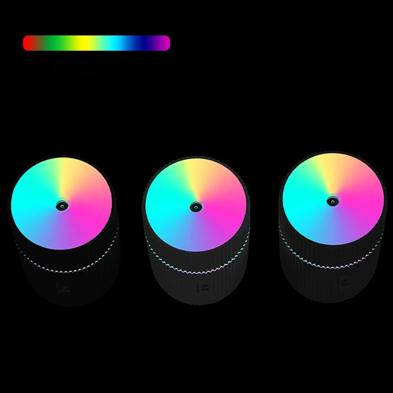 Мини-увлажнитель воздуха со светодиодной подсветкой 7 цветов 220 мл | Электроника