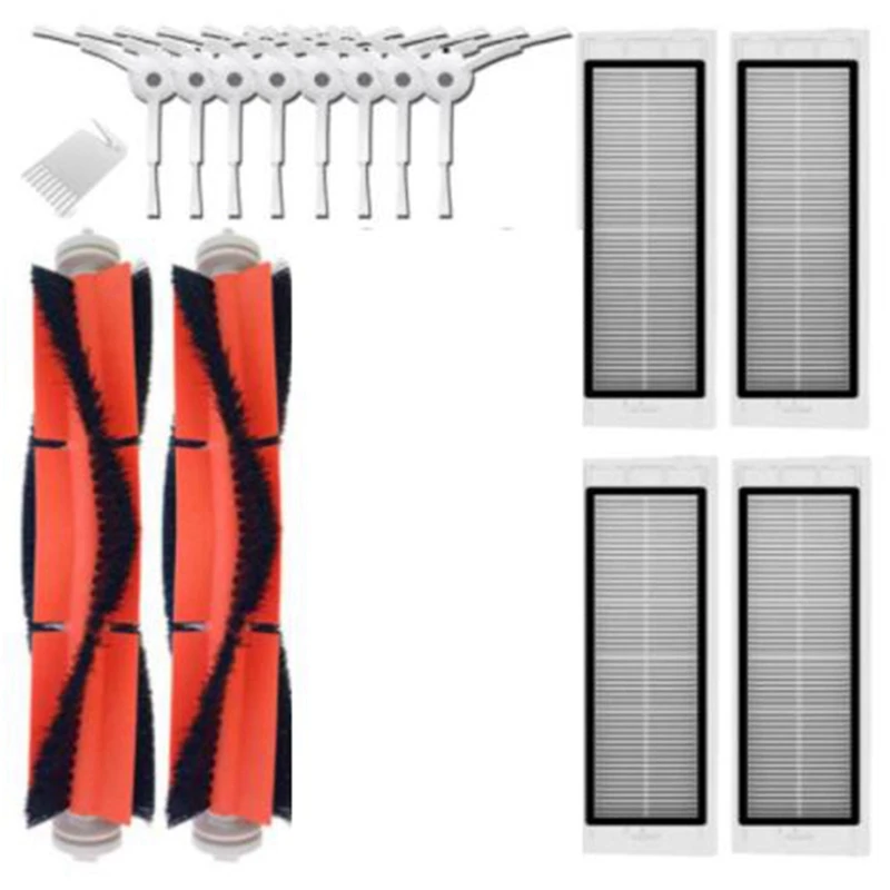 

Запчасти для робота-пылесоса сменный комплект для Mi Robo2 Robot S50 S51 основной фильтр для кисти аксессуары для боковой кисти