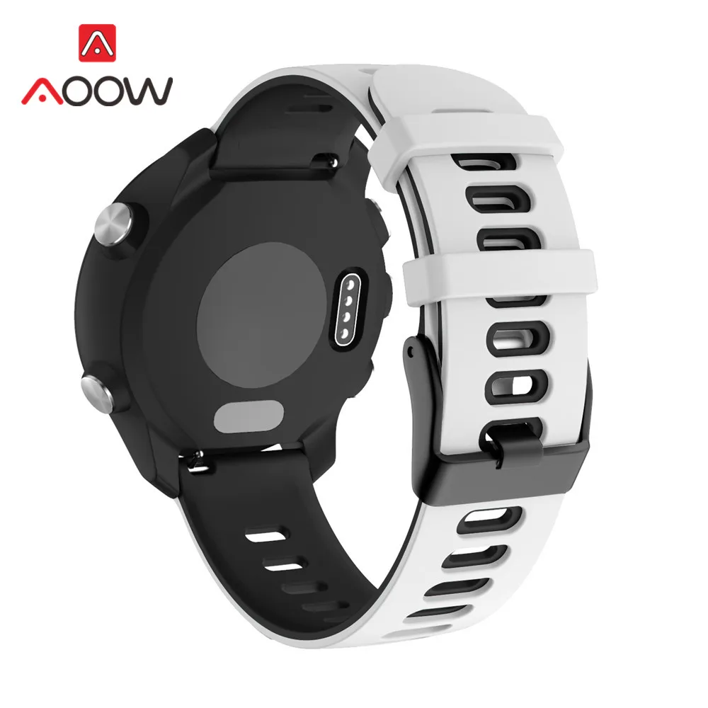 20 мм спортивный силиконовый ремешок для часов samsung Galaxy Watch Active2 40 мм 44 мм 42 мм Active 2 Garmin Amazfit huawei Band ремешок Correa