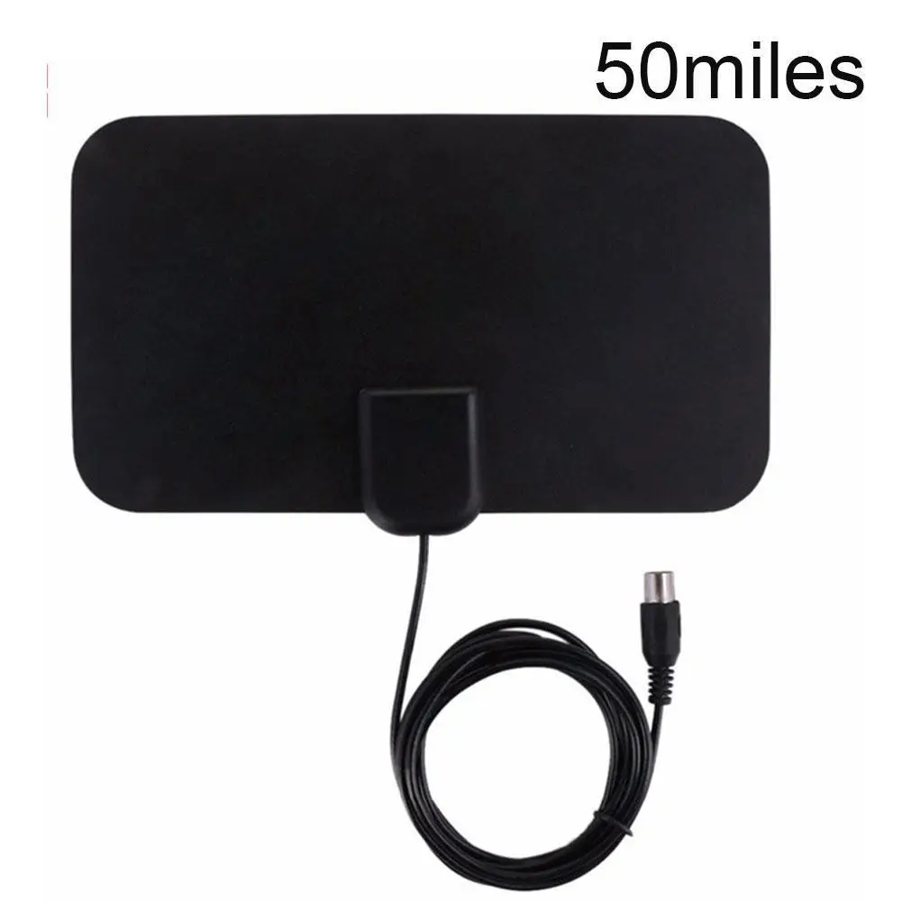 

50-mile TV Antenna Mini European And American HDTV Antenna Indoor HD Digital Antenna DVB-T2 With Amplifier Signal Booster