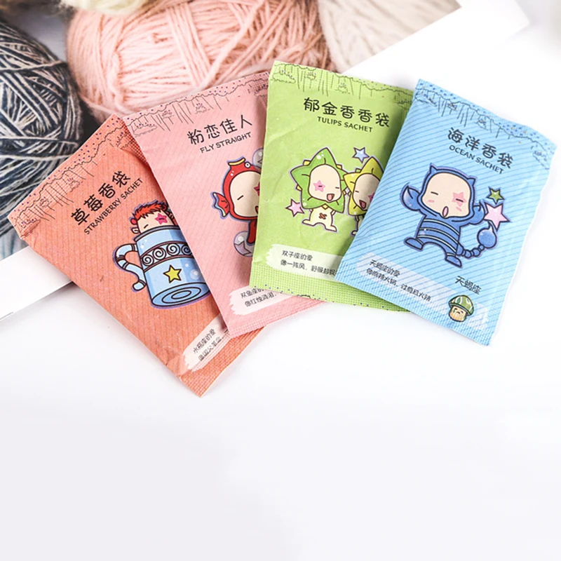 100Pcs Fragrances Natural Hanging Spices Wardrobe Aromatherapy Bag Air Fresheners Fragrant Flavor Cabinet Spice Pockets | Дом и сад