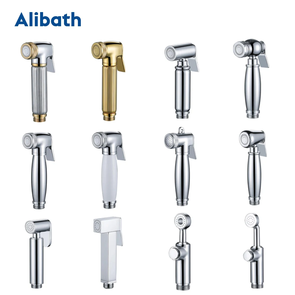 Туалет Shattaf очистка Биде опрыскиватель набор ручной легко установить ABS Pet Душ