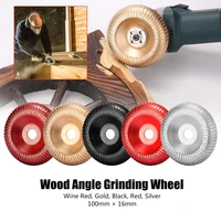 new 100mm wood shaping disc carbon steel wood carving disc grinder wheel abrasive disc sanding rotary tool for angle grinder