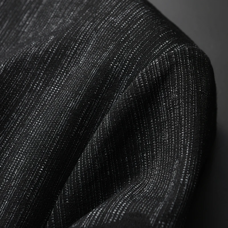 Свитшот мужской окрашенный в пряжку роскошный свитшот с круглым вырезом тонкая