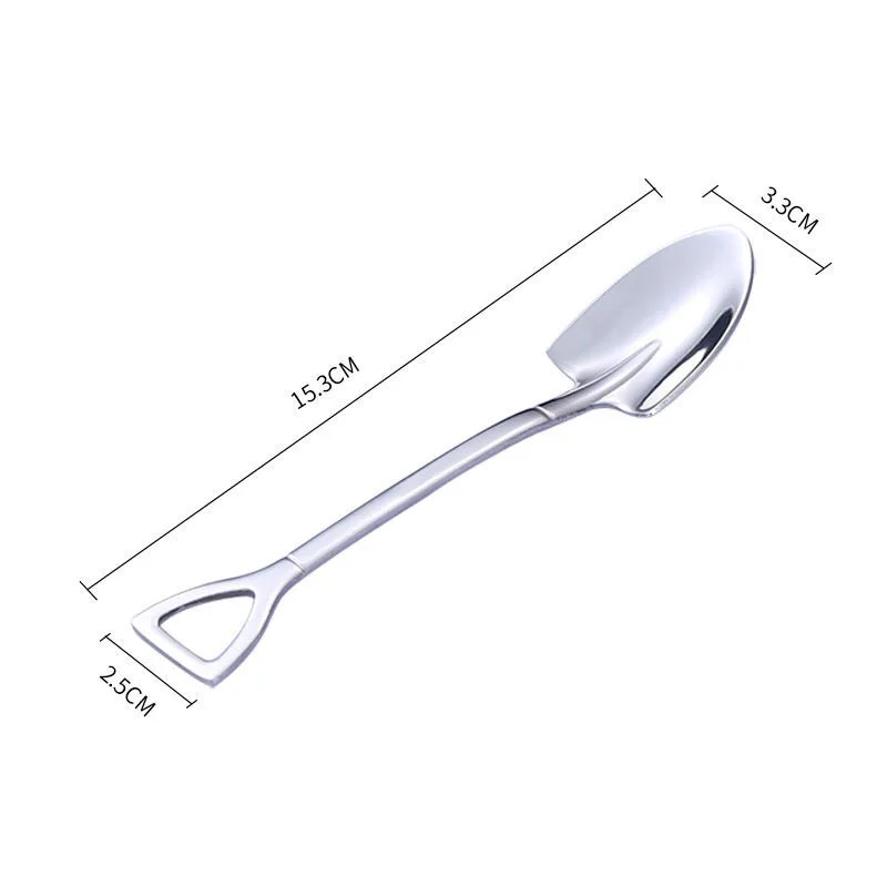 Набор столовых приборов из кофейной ложки в стиле ретро ложка лед нержавеющей