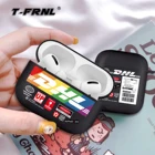 Чехол DHL для airpods pro, силиконовый чехол для наушников 50 лет с индивидуальной этикеткой, мягкий чехол для AirPods Pro coque для AirPods 1 2