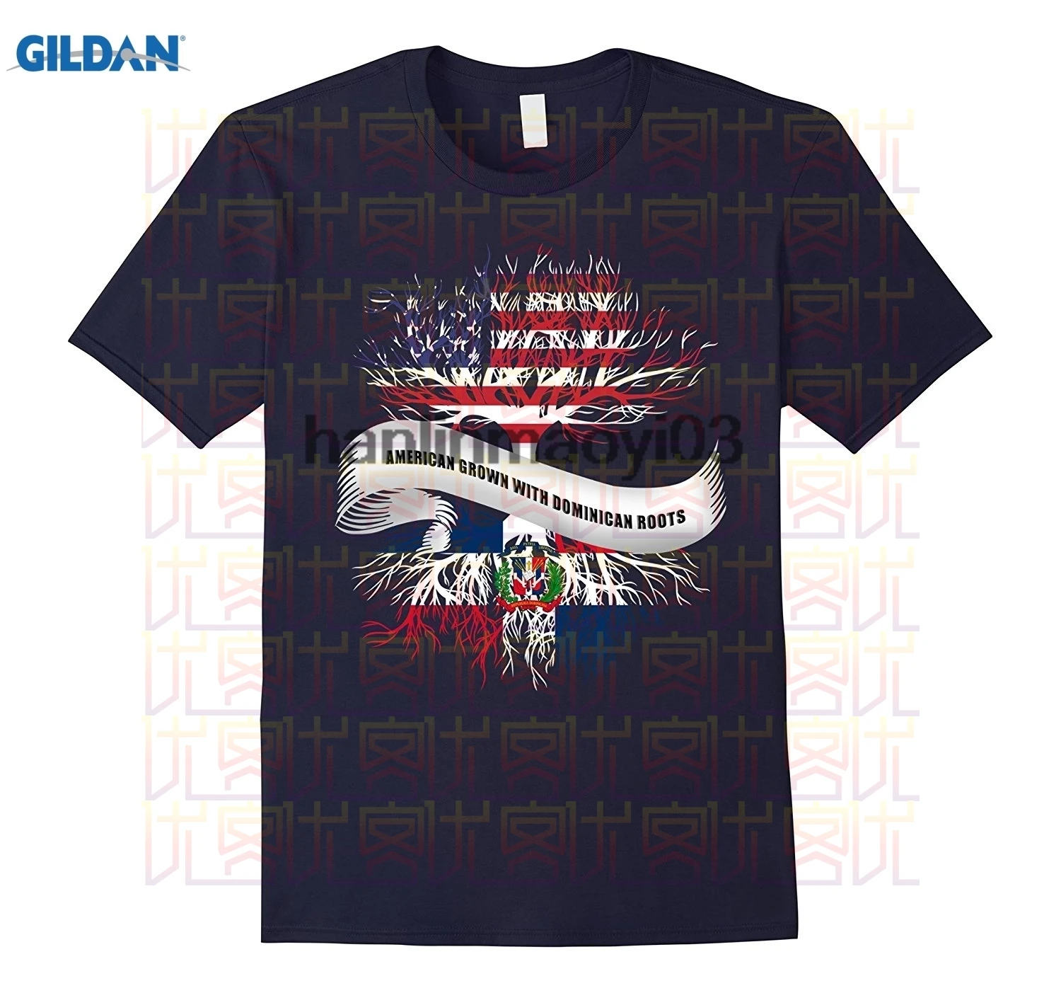 Футболка с корнями в американском стиле|Мужские футболки| |