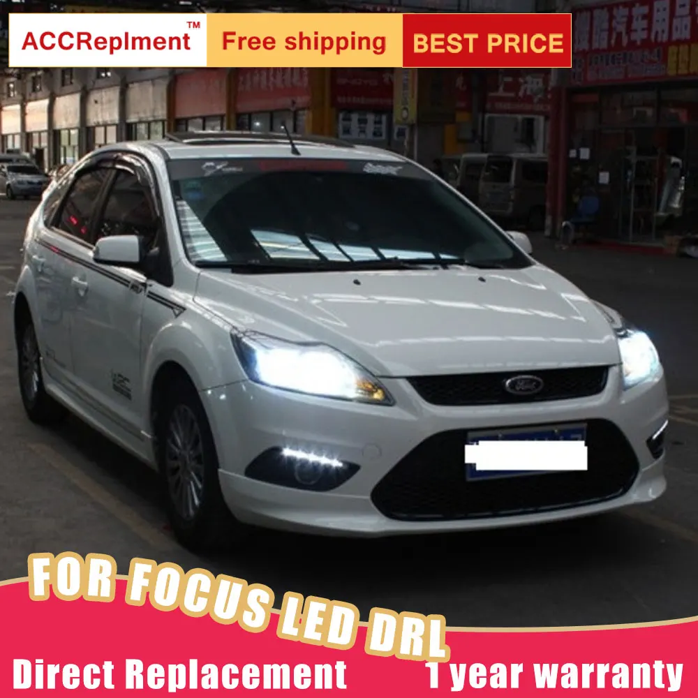 Светодиодный Габаритные огни для Ford Focus 2009-2014 высокая яркость светодиодный