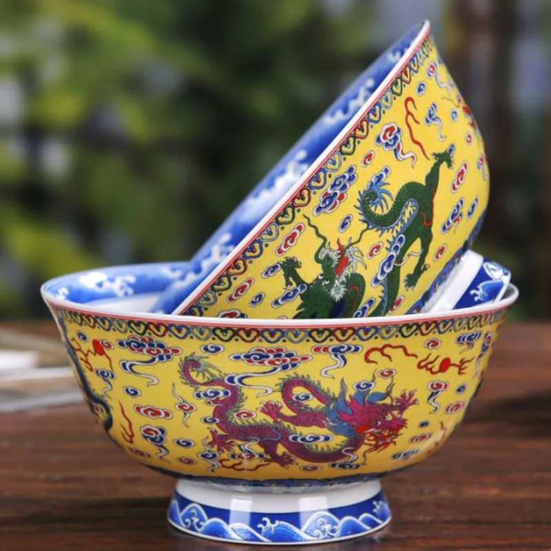 Цзиндэчжэнь Керамическая пиала для риса костяная посуда Китай большая миска