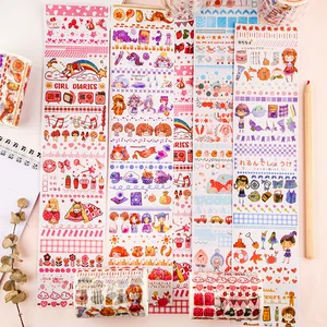 Каваи гороскоп васи лента декоративная бумага маскирующая лента Diy клейкая наклейка для скрапбукинга