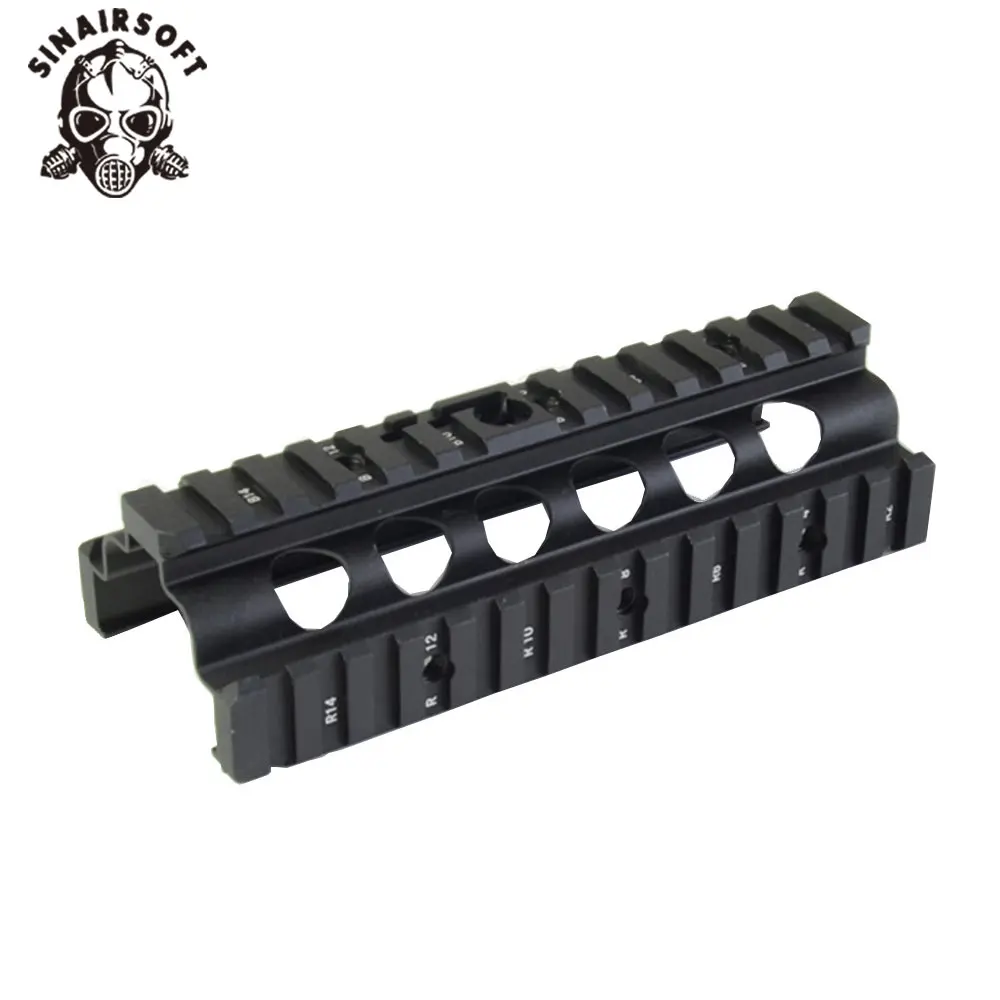Sinairsoft Алюминиевый CNC M249 нижний и верхний кронштейн для крепления на руку 6 шт. RIS