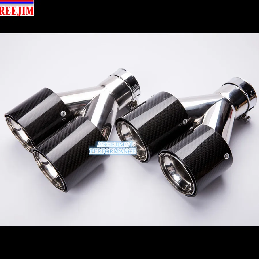 Новый углеродный наконечник для выхлопной трубы M Performance глушителя BMW M3 M5 M6 2 5