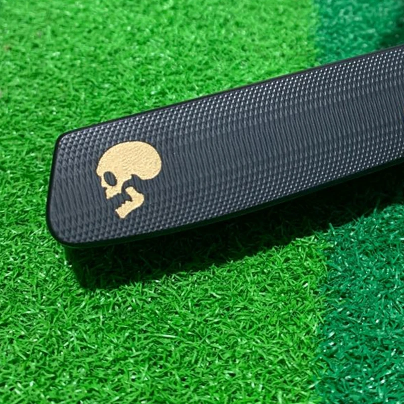 

Black skull Special Select NP2 Crown MILLED IN USA Golf Putter Club Come with Cover and Wrench. The Weights is Removable