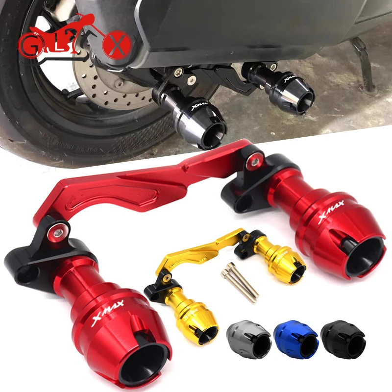 

Motorcycle Accessories for YAMAHA XMAX300 XMAX250 XMAX125 XMAX 300 250 Front Rear Wheel Axle Fork Crash Sliders Fall Protection