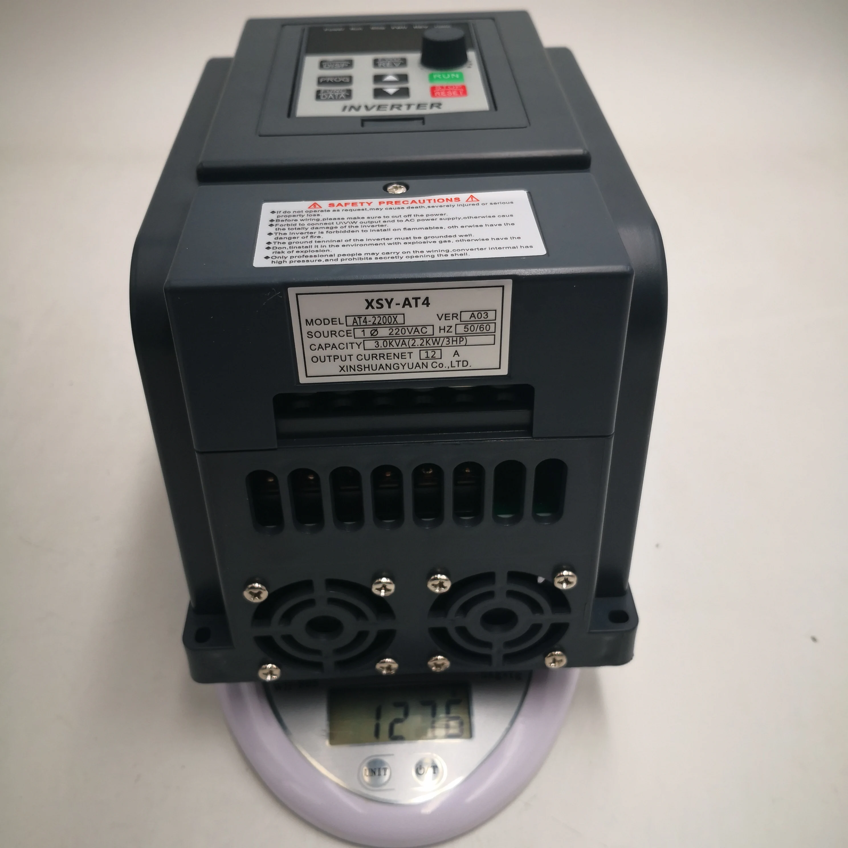 CoolClassic VFD инвертор 220 кВт 380 В in и out однофазный бытовой электрический вход реальный