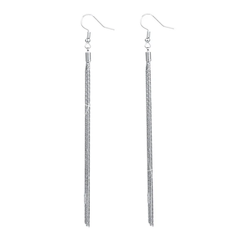 Женские длинные серьги с кисточками в южнокорейском стиле распродажа 2020 |
