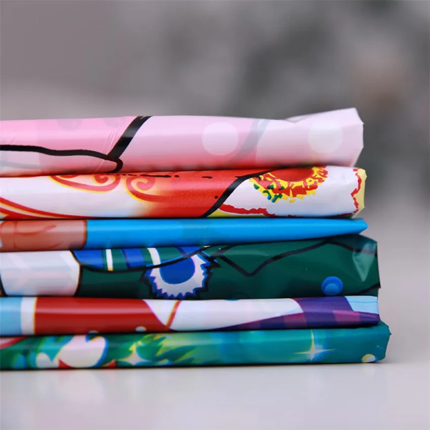 Новогодняя Рождественская Водонепроницаемая скатерть из ПВХ кухонный обеденный