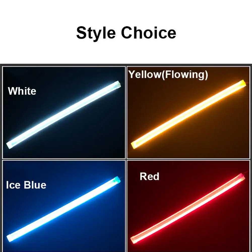 Ультратонкая наружная Светодиодная лента для дневных ходовых огней дневные