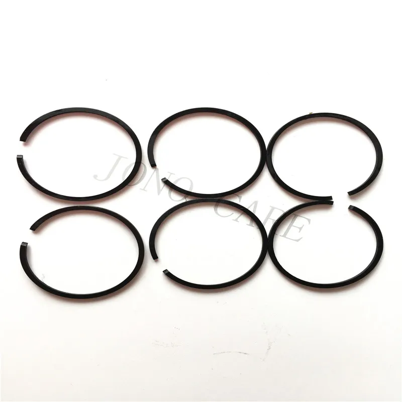 6 шт., поршневые кольца для чистки щеток, 36 мм * 1,5 мм, триммер для травы 36F CG360 BC360 33CC, запасные части для поршневых цилиндров