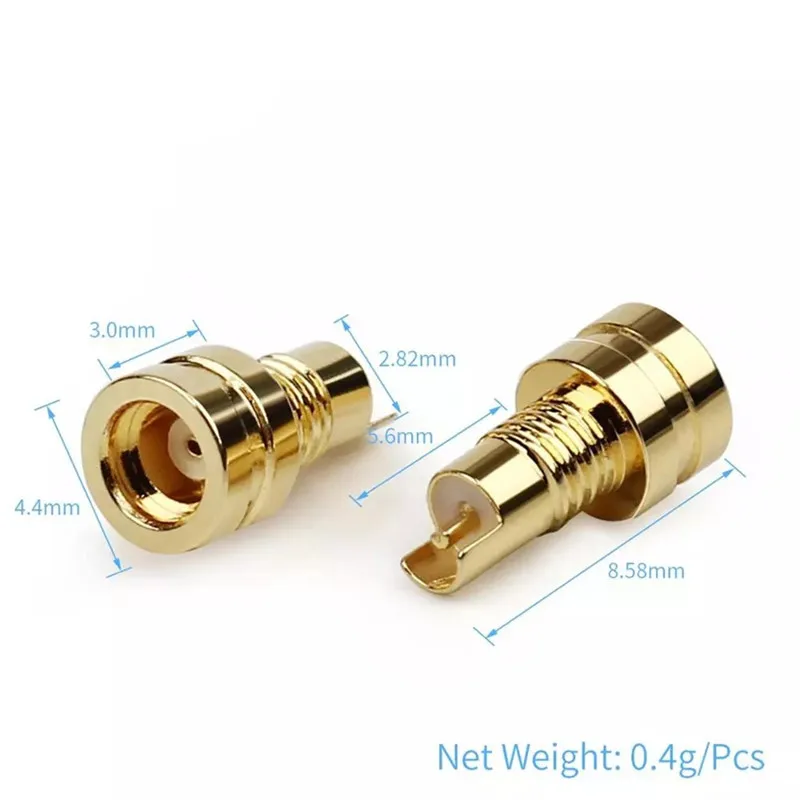 10 шт. MMCX коннектор аудио адаптер PCB монтажный штырь для наушников IE800 разъем