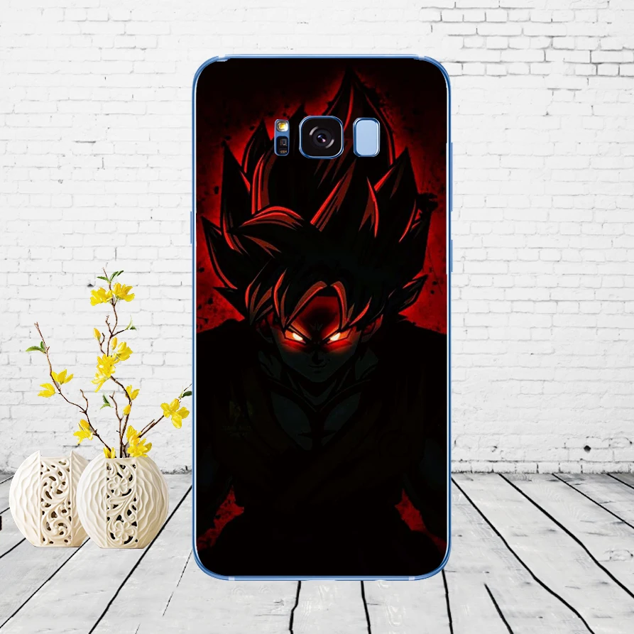 Мягкий силиконовый чехол для samsung Galaxy S6 S7 edge S8 S9 S10 plus A70 A50 чехол 79DD Dragon Ball z goku