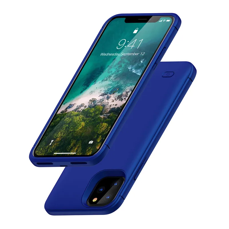 

Slim Battery Charger Case For iPhone 11 Pro Max Battery Case Power Bank Charging Cover For iPhone X XS Max XR 6 7 8 Plus 5 5S SE