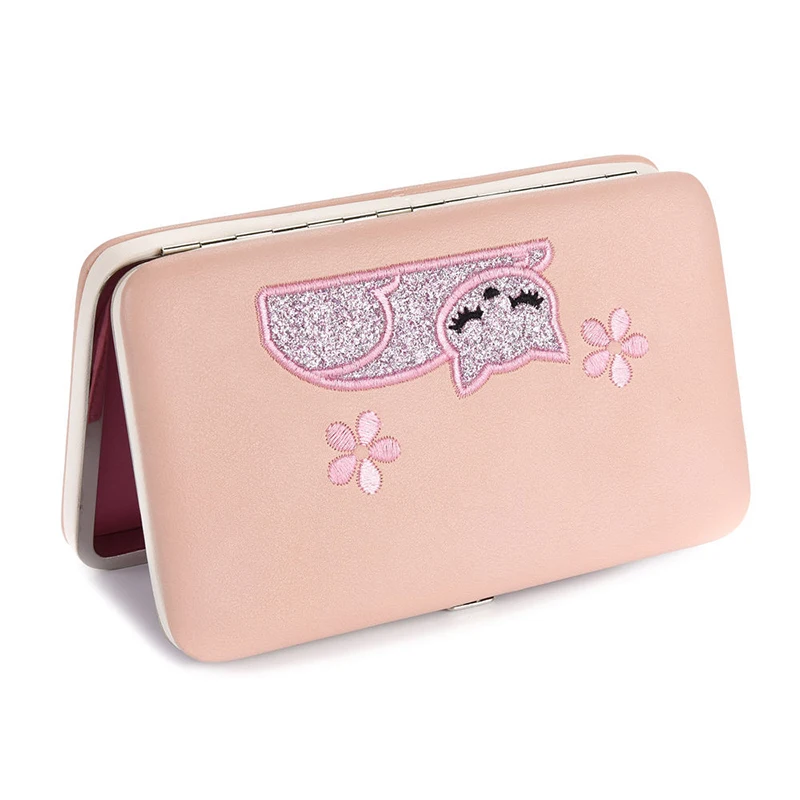 Милые женские кожаные бумажники с кошками сумочки кошельки для монет и длинные