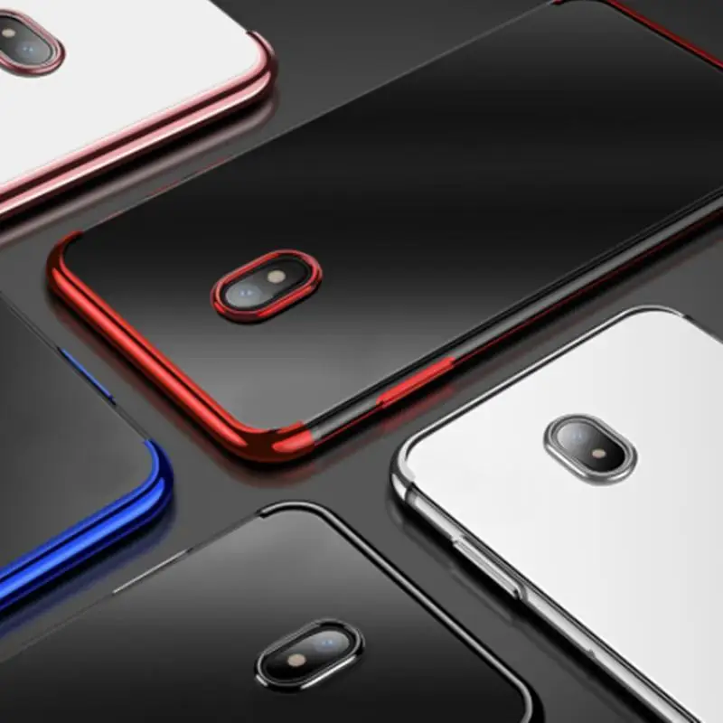 Силиконовый чехол для телефона Redmi Note7 Note8 Redmi8 8A 7A K20 K20Pro, мягкий прозрачный чехол для телефона с покрытием, не легко пожелтевший, Funda