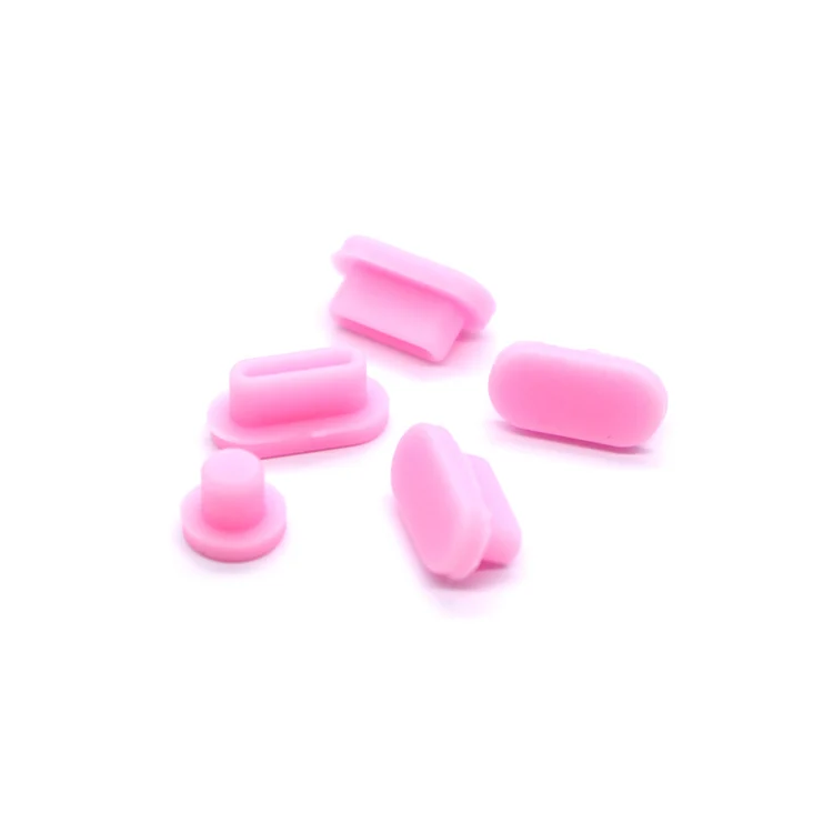 HRH Высококачественная 100 компл./лот силиконовая заглушка для передачи данных с