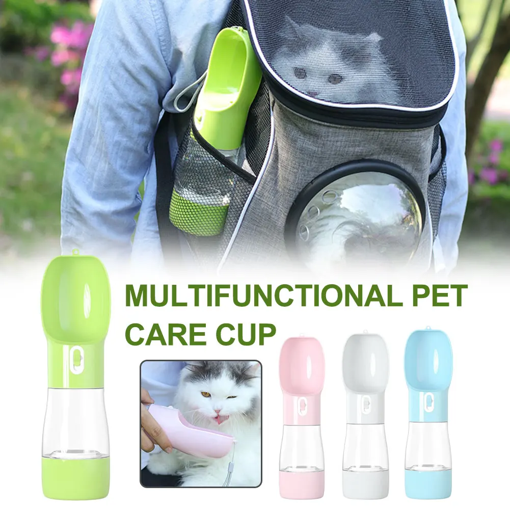 

Portable Pet Dog Water Bottle For Dogs Cats Travel Puppy Drinking Bowl Outdoor Pets Water Feeder Dispenser for Small Large Dogs