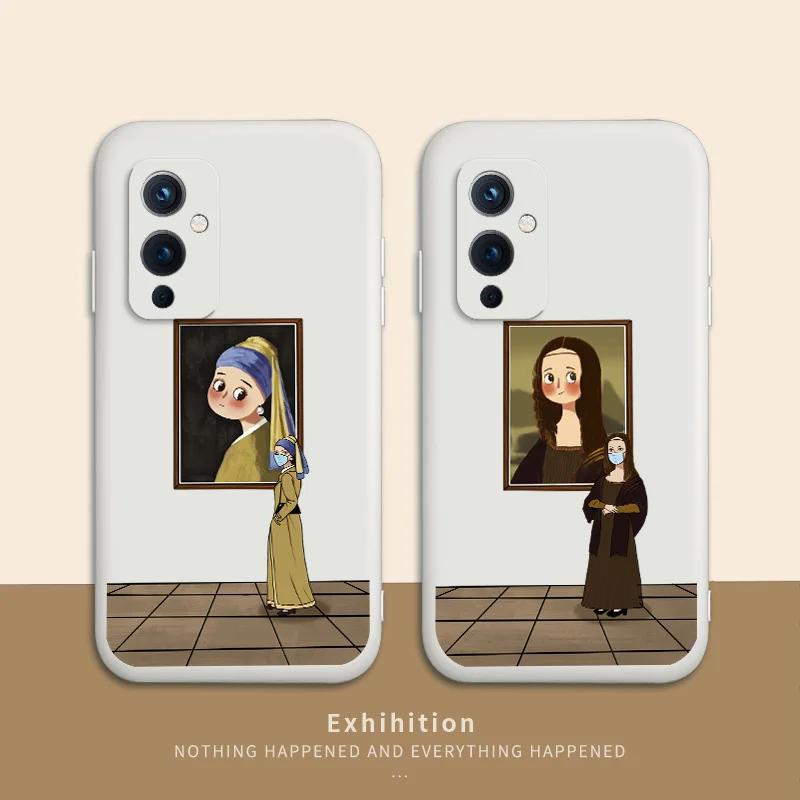 

Mystery Girl Phone Case For Oneplus 9 9pro 9r 8t 8 8pro 7pro 7 7t 7tpro Liquid Silicone Cover