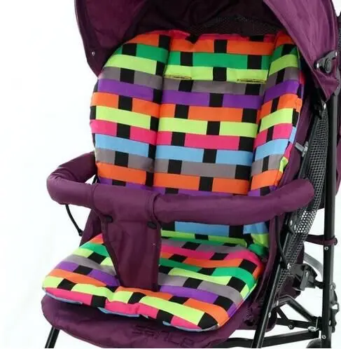 Accessories for Baby Strollers Comfortable Cartoon Stroller Seat Travel System Dining Chair Cushion Prams Liner | Мать и ребенок