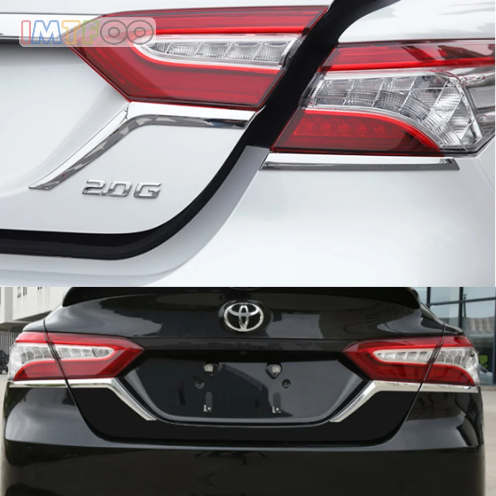 Автомобильный Стайлинг хромированная накладка на заднюю часть для TOYOTA CAMRY 2018 2019