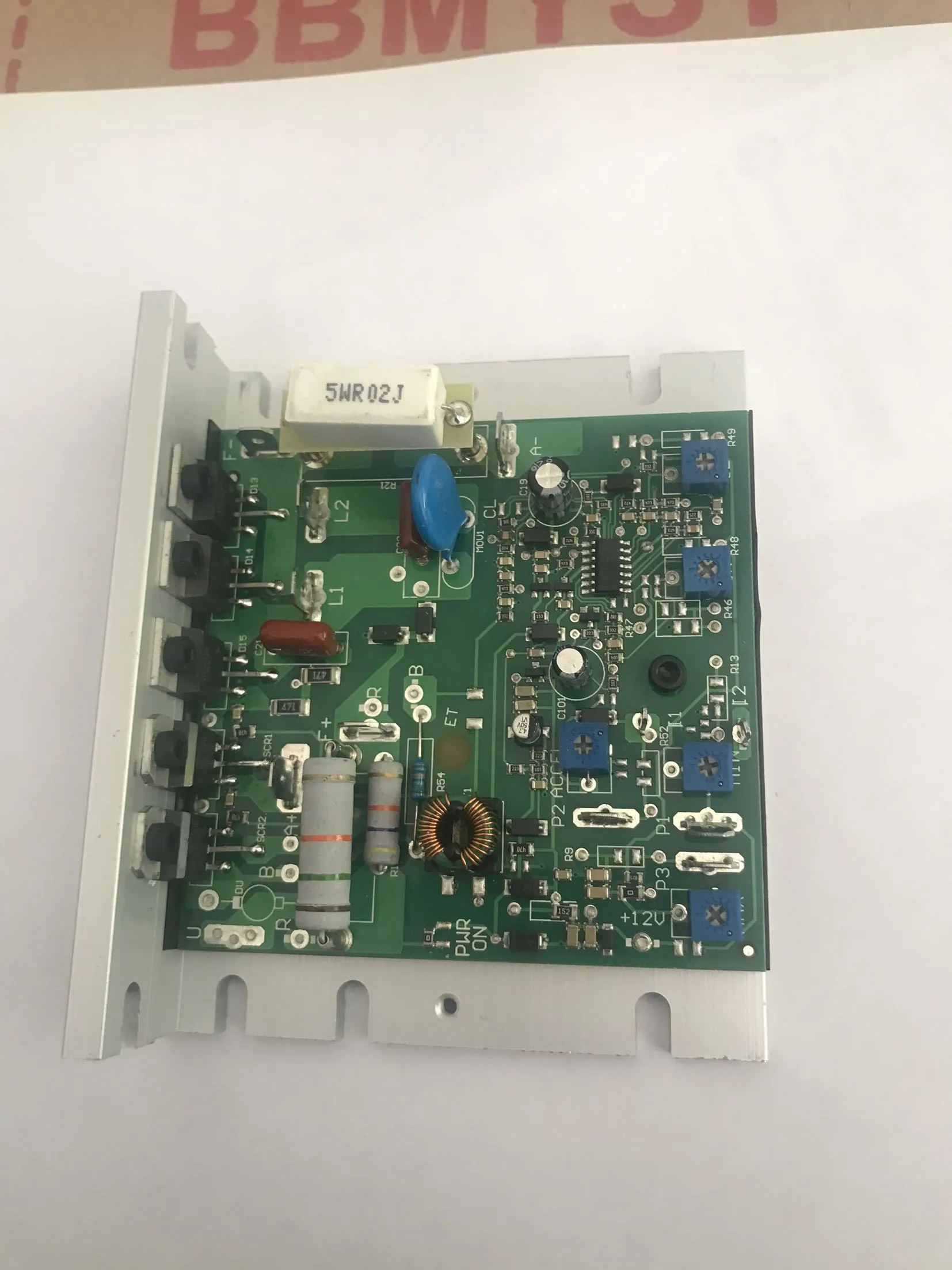 Controlador de Velocidade do Motor Escovado Kbic 6a Alta Potência Torno Controlador Velocidade dc Scr340 230vac