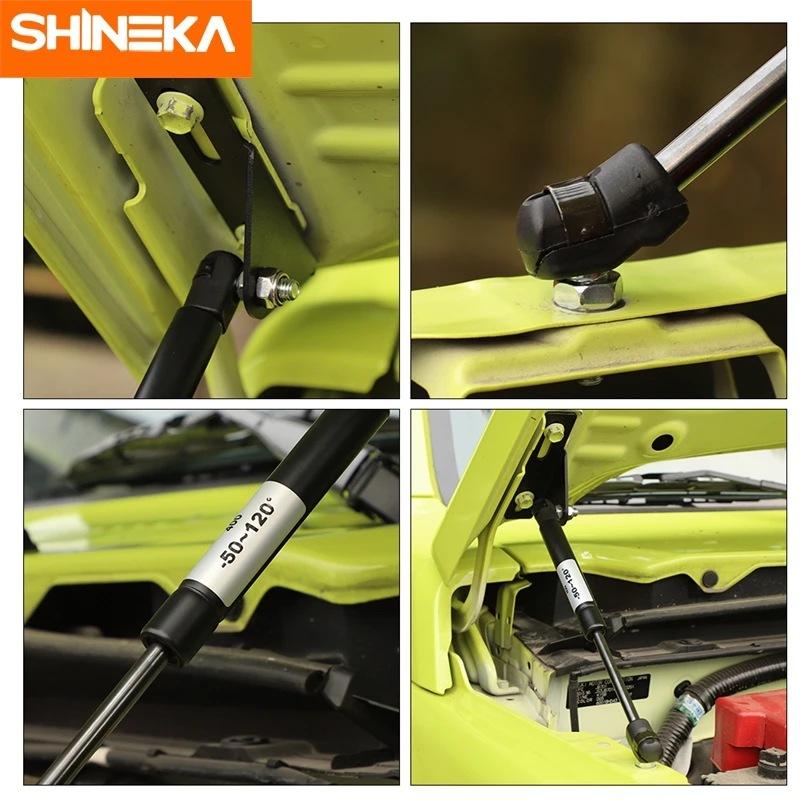 SHINEKA для Suzuki Jimny 2019 2020 + автомобиля Передняя крышка капота двигателя опорный
