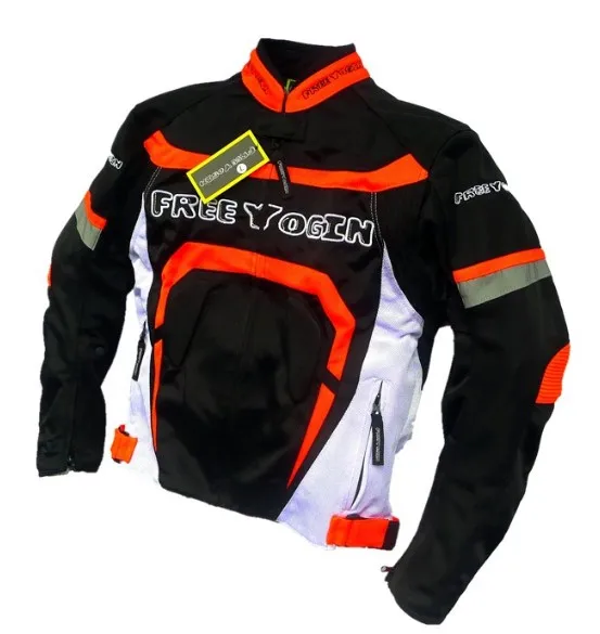 Летние дышащие тканевые мотоциклетные костюмы гоночные с ветрозащитным слоем