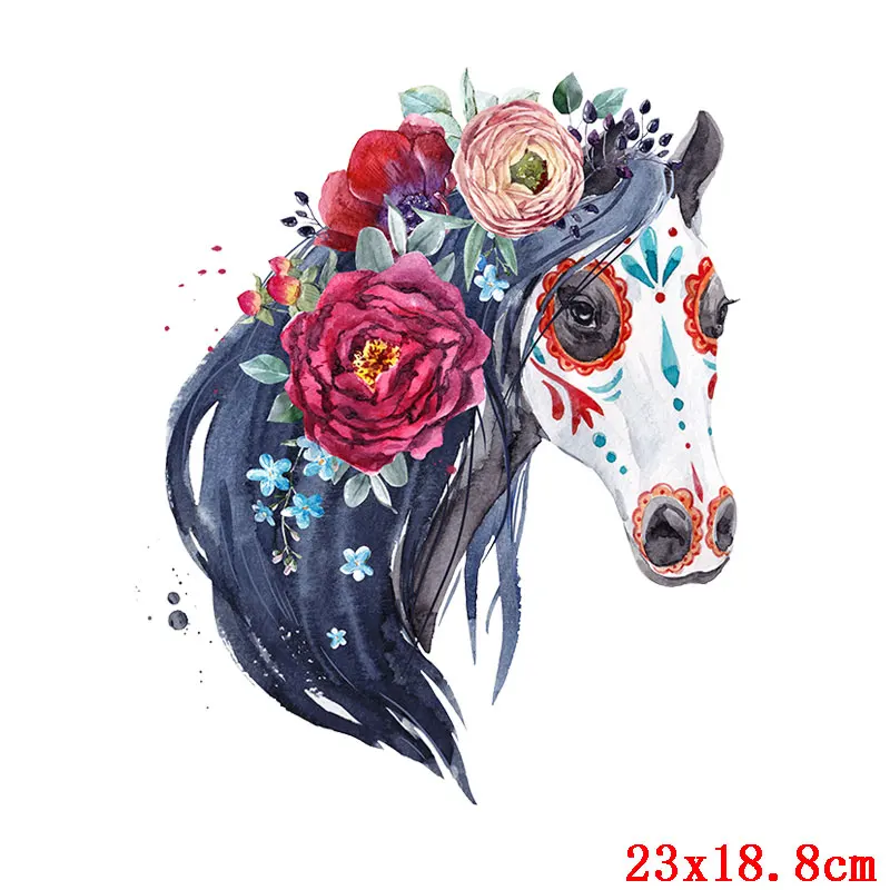 Мультфильм заплатки в виде животных для одежды Переводные железные винил