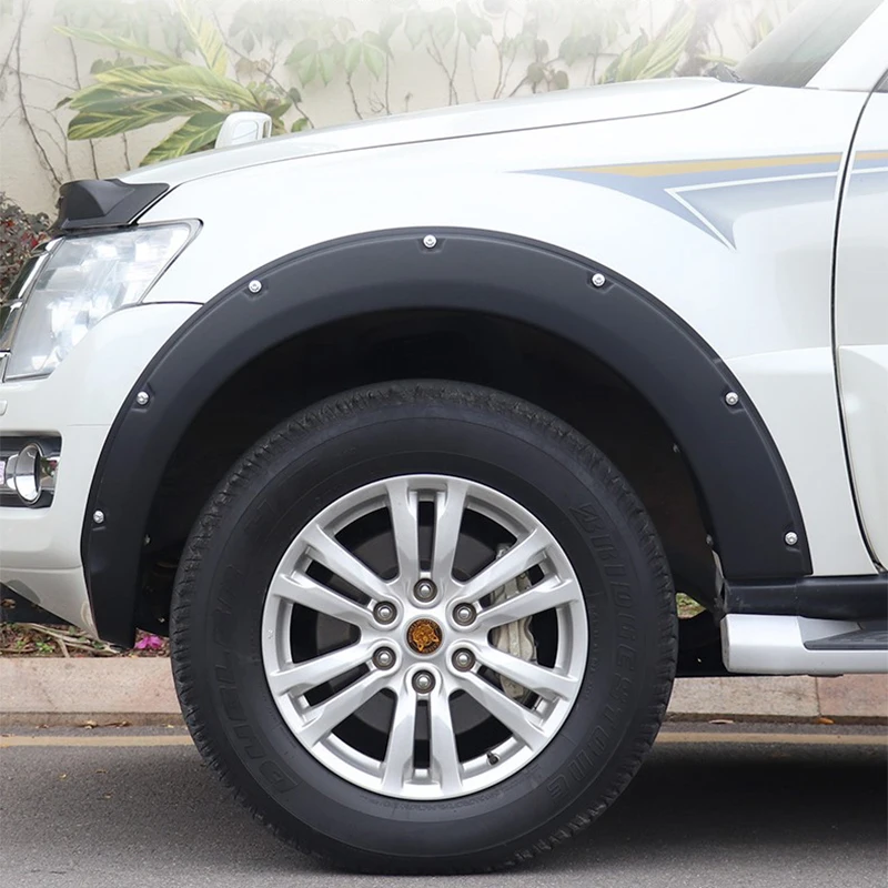 Брызговики для внедорожников Mitsubishi Pajero V97 V93 расширенные декоративные колеса